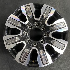 Gmc Cnc Black And Chrome Insert Sierra Denali 3500 Oem Wheel 20 Rim 14138a