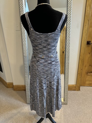 L'Academie neu marmoriert grau/bunt Midi Pullover Kleid Größe Small Einzelhandel $ 258 - Bild 5 von 13