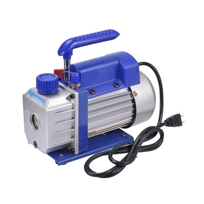 4 CFM Single-Stage Rotary Vacuum Pump HVAC/Auto AC 4 CFM 1/4HP 1/4''ACME Inlet