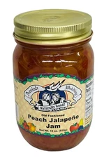 Amish Wedding Peach Jalapeno Jam 18 oz