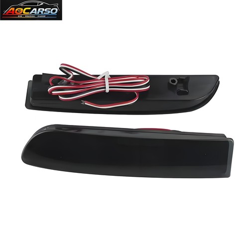 2x Smoked Lens LED Bumper Reflector Tail Brake Lights For 2006-2012 Toyota RAV4 - Bild 9 von 23