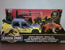 Jurassic Park '93 Classic 30th Anniversary Track & Explore Vehicle Set *NEW*