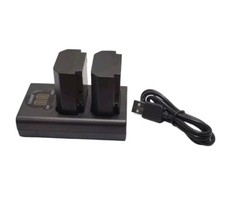 YXWIN Dual Battery Charger for Sony NP-FZ100 w/ 2 Batteries  USB Cord Tested