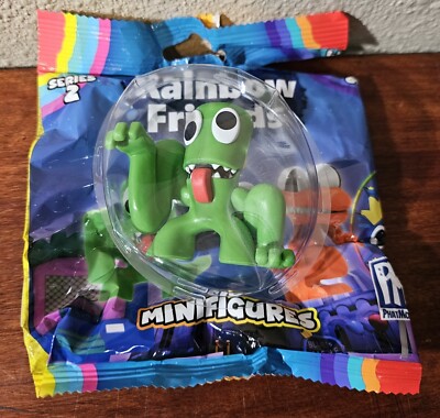 New Rainbow Friends Mini Figures Series 2 Green Monster | eBay