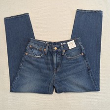 NWT J.Crew Women's Slouchy Boyfriend Medium Wash Jeans. Size 24P