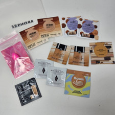 Sephora Samples Lot Makeup Sponge Deluxe Sample & Assorted Foundation Samples #F