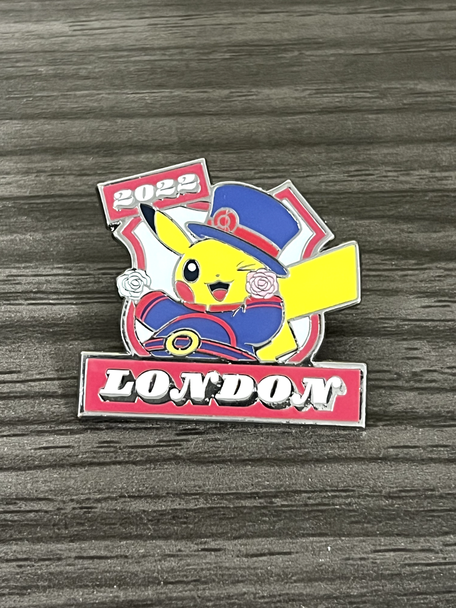 ロンドンシティピカチュウ London City Pikachu ピンバッジ Pokemon 2022 London World Championship Collector Pikachu Pin