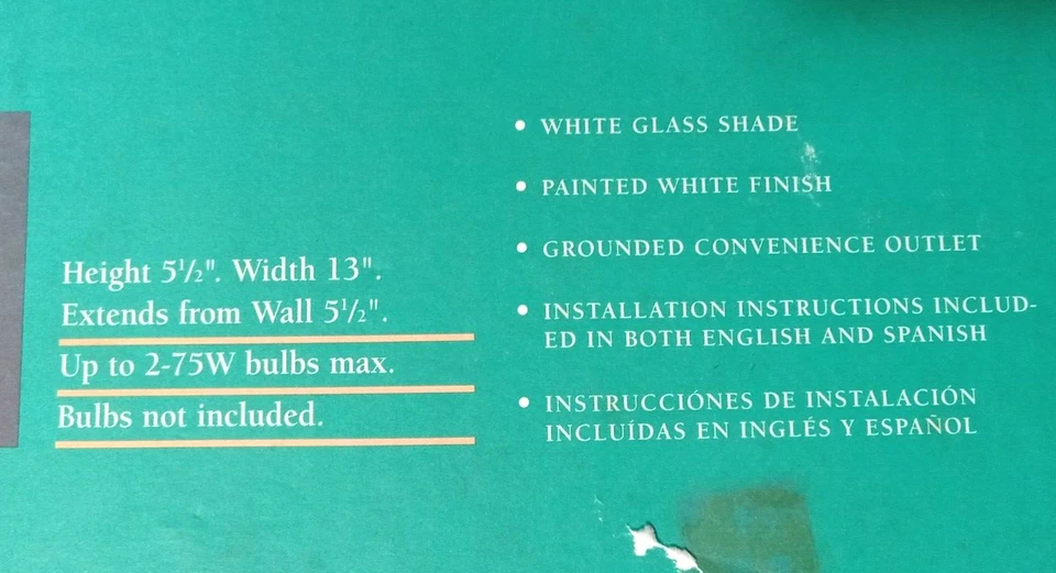 Thomas Lighting Bath Lighting DY6229 White - Image 4 of 4