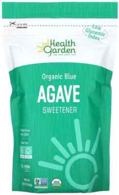 Health Garden Organic Blue Agave Powder Sweetener 12 oz