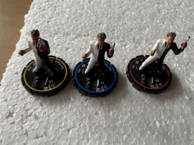 DC Heroclix Unleashed Two-Face #028 #029 #030 REV Set