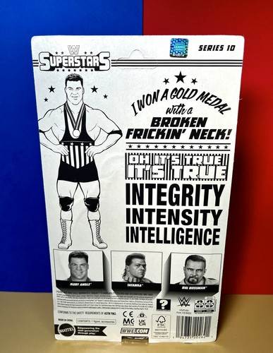 2024 Mattel - WWE Superstars Retro Series 10 Action Figure: KURT ANGLE - Picture 3 of 8