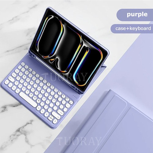 Bluetooth Keyboard Case Mouse For iPad 10th/9/8/7/6/5 Gen Air 6/5/4/3 Pro 11 M2 - Picture 3 of 61