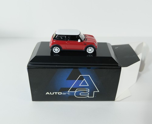 Autoart BMW Mini Cooper Red 20024 1/64 Diecast Model Car Original Box M5 - Picture 4 of 7