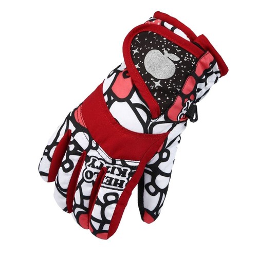 Windproof Children Ski Gloves Waterproof Winter Warm Mitten Mountaineering - Picture 13 of 19