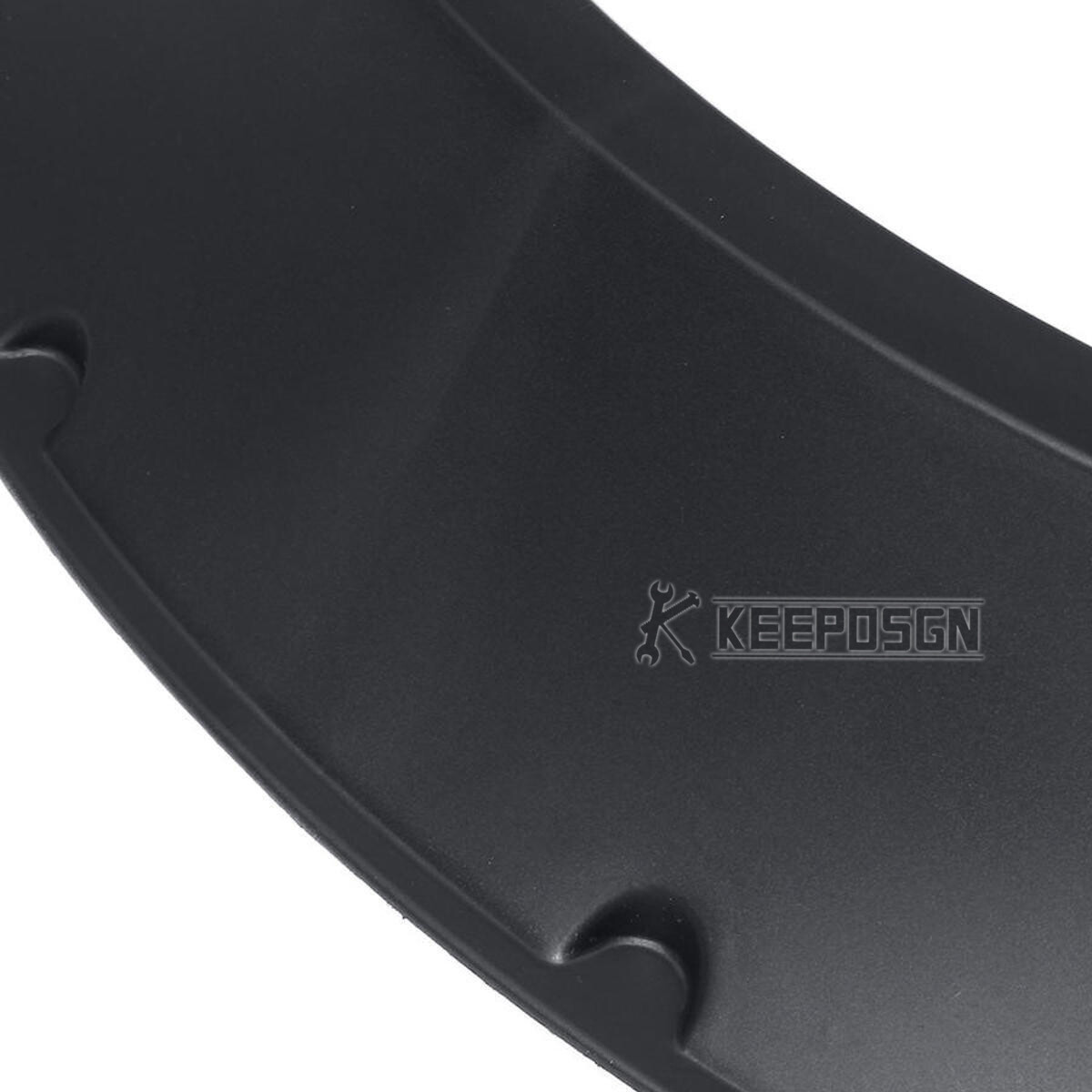 For Bentley Continental GT Matte 4" Fender Flares Flexible Extra Widebody 4PCS