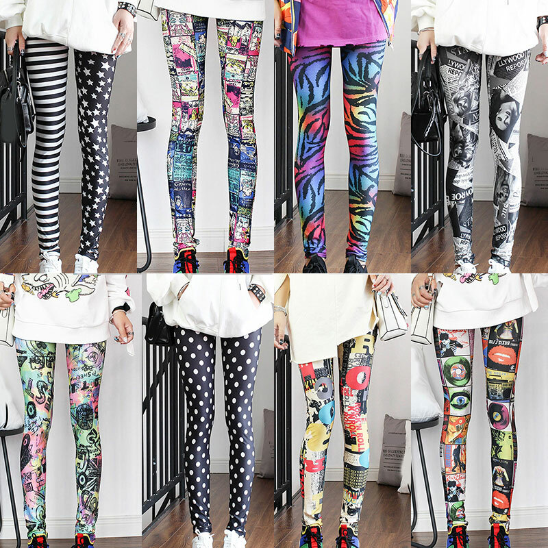 Women’s Breathable Silky Cotton Ethnic Printed Milk Silk Leggings