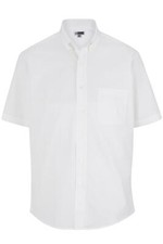 Edwards Garments 1245 Men's Lightweight & Comfortable Short Sleeve Poplin Shirt