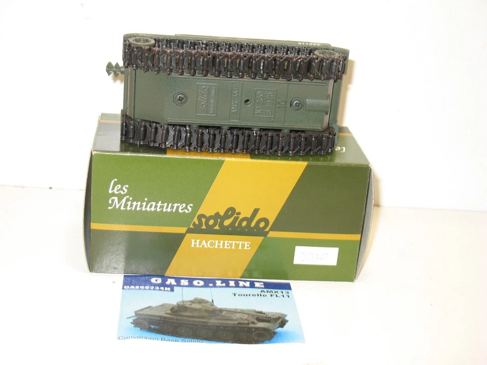 SOLIDO, French Military AMX 13 Tank FL11 Turret Gasoline Line - Image 4 of 4