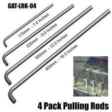 Weld Keys Lifting Rods - 4-pack 7 9 12 16 Dent Pulling