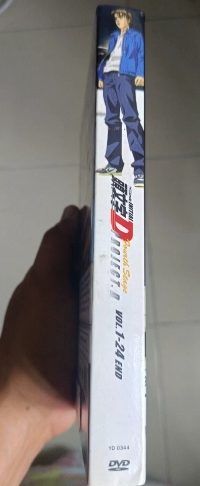 Initial D Project D Fourth Stage Anime DVD Complete Set Chapter 1-24 Lot Series - Image 4 of 4