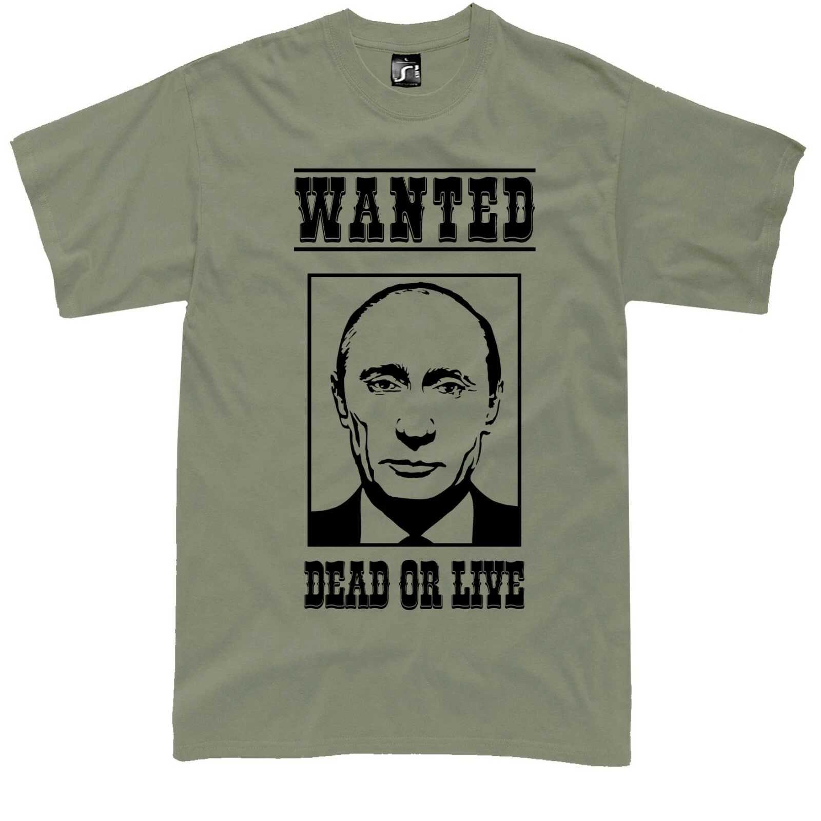Putin KGB Ukraine Russia T-Shirt, Men's Casual Tee