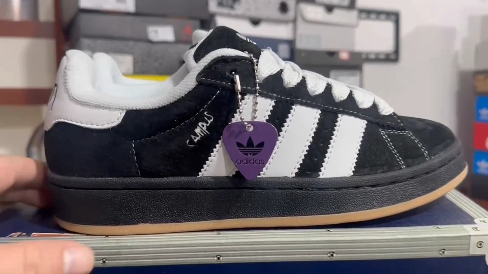 Adidas Korn Originals Campus '00s Black White Gum – IG0792, Masculino e Feminino - Imagem 3 de 4