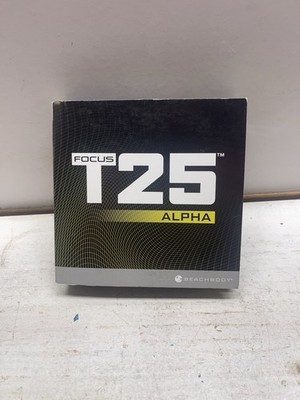 Focus T25 Get It Done DVD Set Alpha + Beta Workout - 9 Disc Base Set Beachbody
