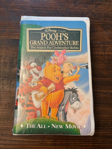 Disney's Pooh's Grand Adventure 1997 VHS-Kassette ~ versiegelt