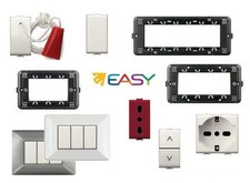 INTERRUTTORE DEVIATORE SCHUKO PRESA EASY COMPATIBILE MATIX BTICINO