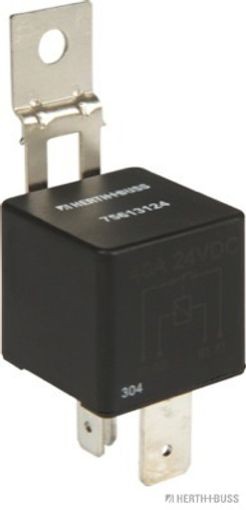 Fits HERTH+BUSS ELPARTS 75613124 Relay, main current 75613124 Relay (24V, 40A)