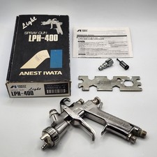 Anest Iwata Lph-400-lv4 High-performance Gravity-feed Hvlp Spraygun W Box