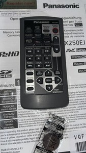 Télécommande Panasonic EUR648264 chaîne Hi-Fi audio system Panasonic SA