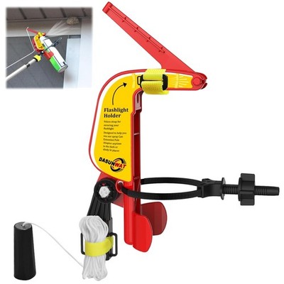 Dual Wing Lock Spray Can Extension Pole Adaptor