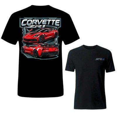 ZR1 Supercar Racing Sport T-shirt, American Muscle Car Graphic Tee