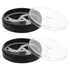 2pcs Watch Parts Tray: 51mm Watch Case Casing Holder - Portable Repair Part