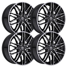 Set-4 Edge Street 352mb 17x7.5 5x4.55x114.3 Black Machined 40mm Wheel 17 Set-4 Edge Street 352mb 17x7.5 5x4.55x114.3 Black Machined 40mm Wheel 17