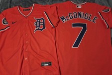 Fast Free Shipping XL Kevin McGonigle Detroit Tigers Stitched Jersey 7