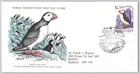 Moscow, Soviet Union — WWF Puffin First Day Cover, Commemorative Stamp