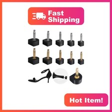 Sorcristy 10 Pair Heel Tips Replacement