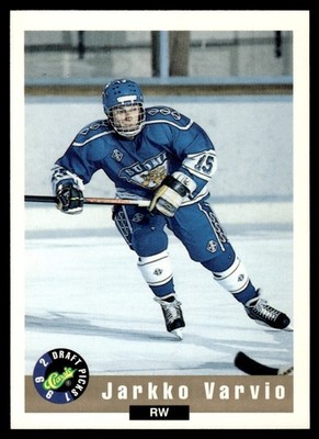 1992-93 Classic Draft Picks JARKKO VARVIO #30 Finland