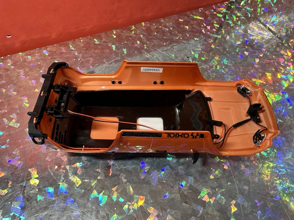 Pro-Line Axial SCX24 2024 Toyota 4Runner TRD Pro Hard Body Orange Complete W/led - Image 2 of 4