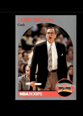 1990-91 NBA Hoops - Larry Brown #328