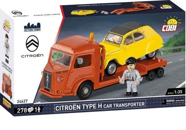 Cobi 24627 - 1:35 - Citroën Type H (1947-81) Car Transporter - New