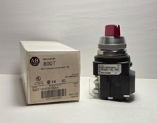 Allen Bradley 30mm Selector Switch 800T PB / 16HR2KB6AX