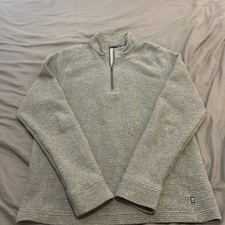Cutter  Buck Fleece Quarter Zip Pullover Mens Size M