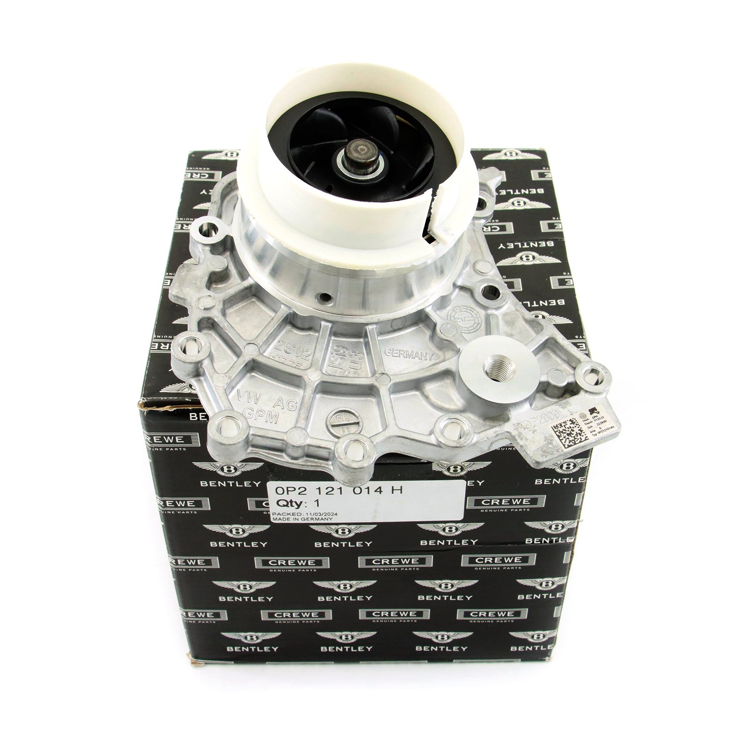 NEW Engine water pump For Audi A8 S8 RS7 RSQ8 Cayenne Panamera Urus Bentley 4.0T