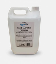 5L Hand Sanitiser Foam Rub – Industrial Strength, Fast Drying Alcohol Free