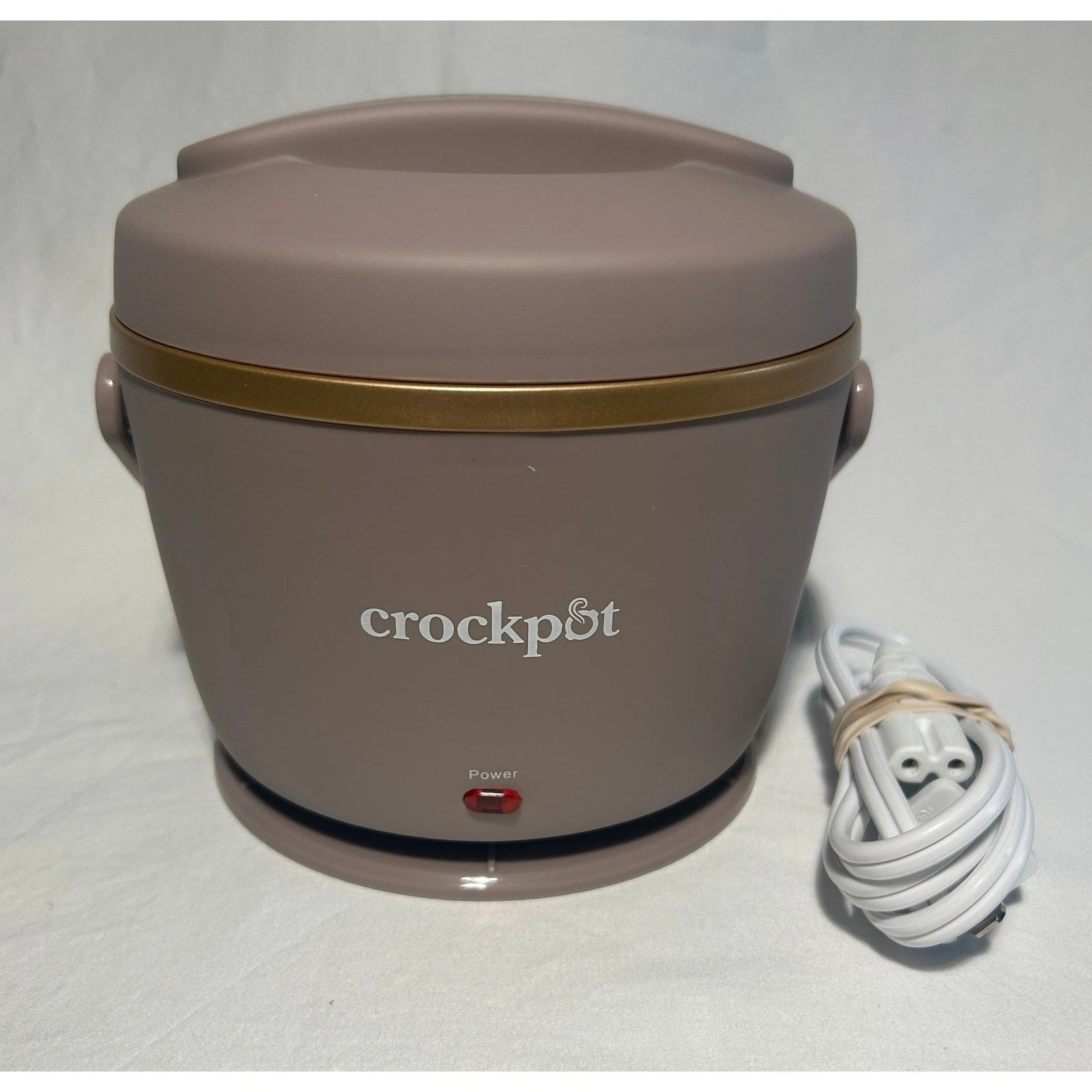 Crockpot Lunch Crock Food Warmer 20oz Portable Electric Lunch Box Sphinx Pink