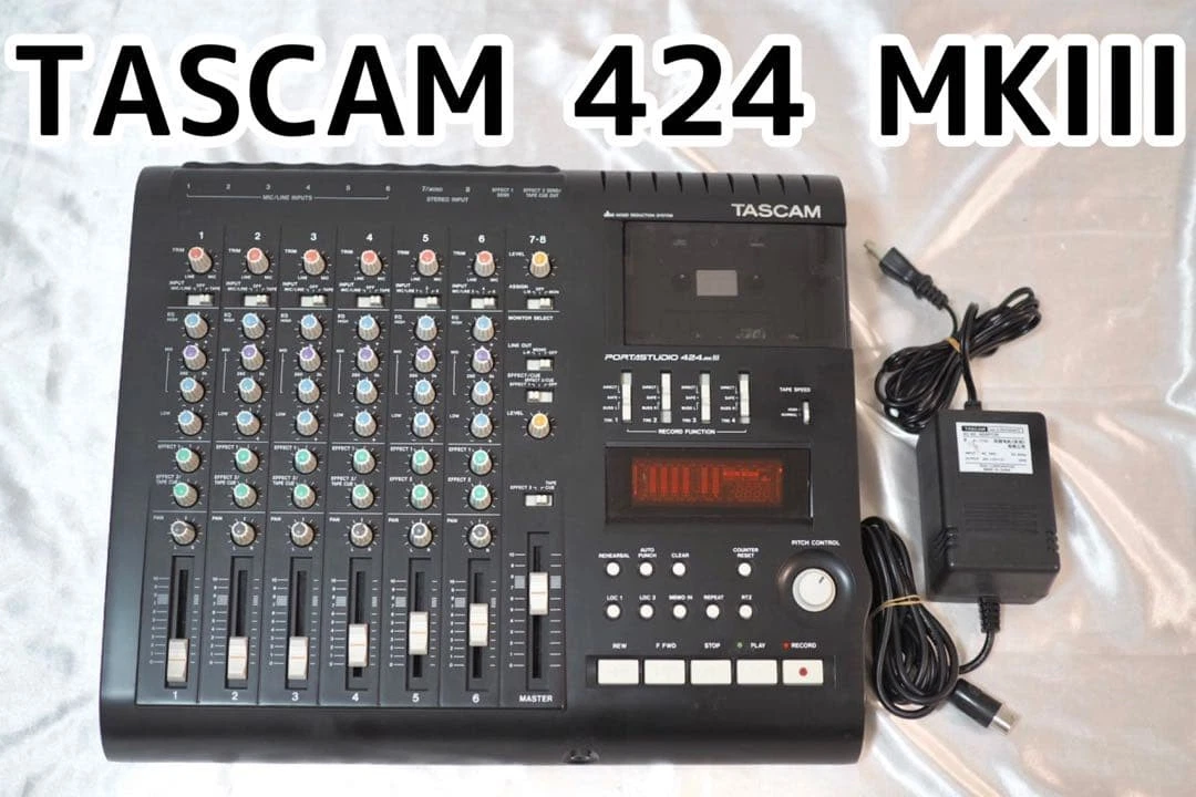 TASCAM PORTASTUDIO 424 MKⅢ Portastudio 424 MkIII - Tascam Portastudio 424 MkIII - Audiofanzine