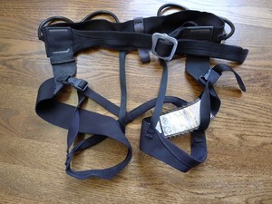 Black Diamond Alpine Bod Climbing Sit Harness Medium Pre Owned